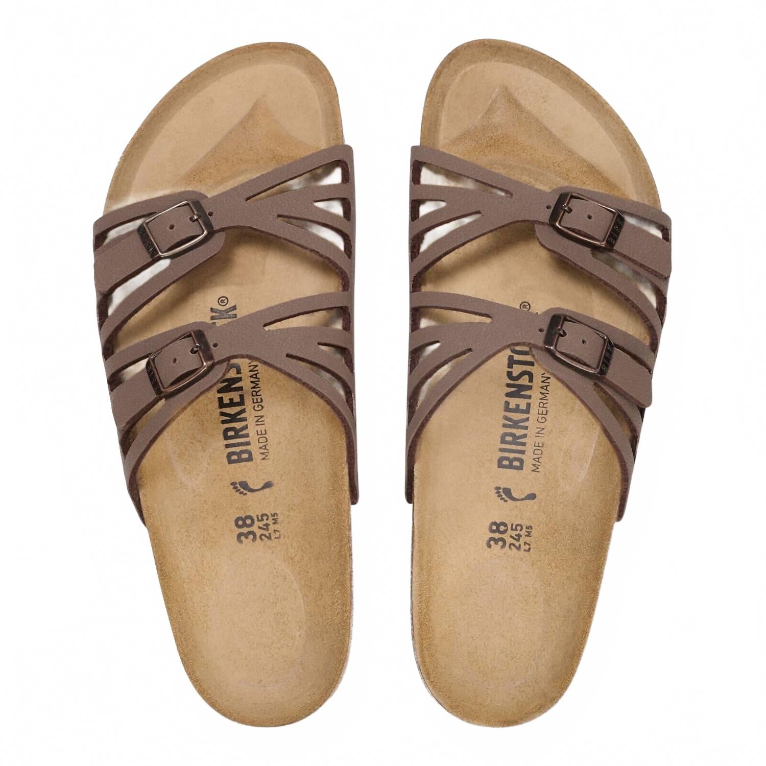 Unisex Granada Sandal In Mocha