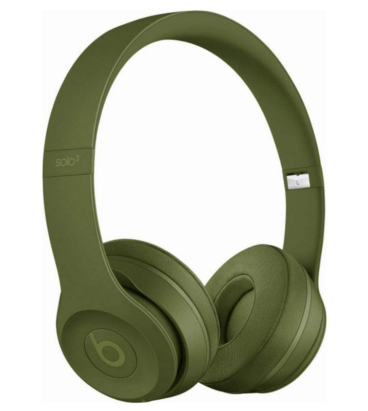 Beats Solo3 Wireless On-Ear Headphones - Neighborhood Collection - Turf Green (Renewed)