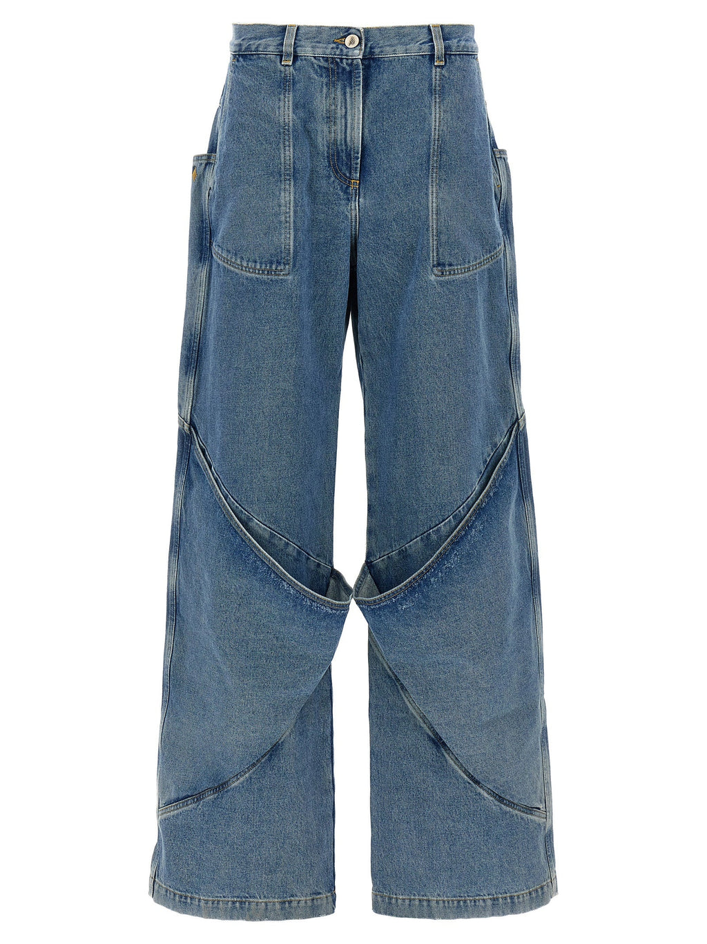 The Attico Women Maxi Pocket Jeans