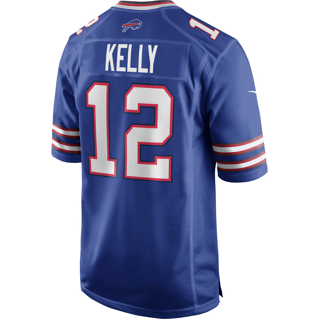 Buffalo Bills Jim Kelly Royal Game Retired Player Jersey