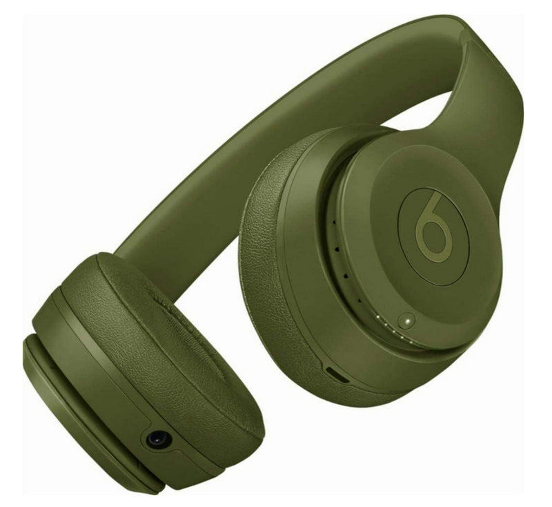 Beats Solo3 Wireless On-Ear Headphones - Neighborhood Collection - Turf Green (Renewed)
