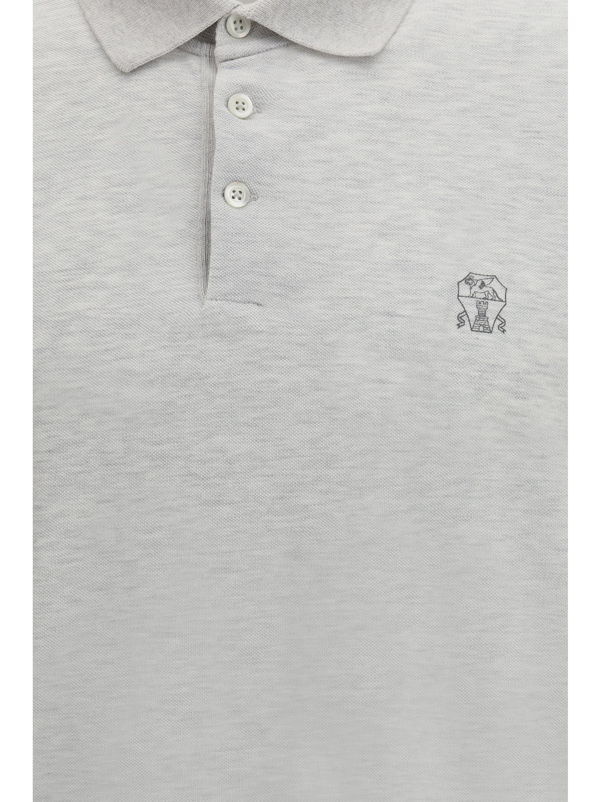 Brunello Cucinelli Men Cotton Polo