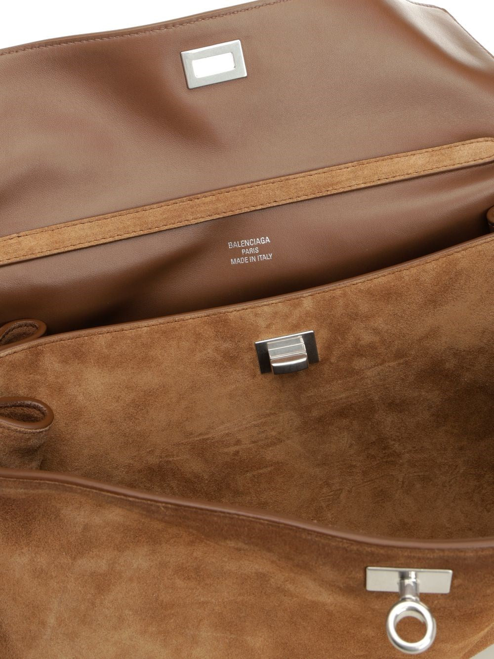 Balenciaga Women "Rodeo" Suede Bag