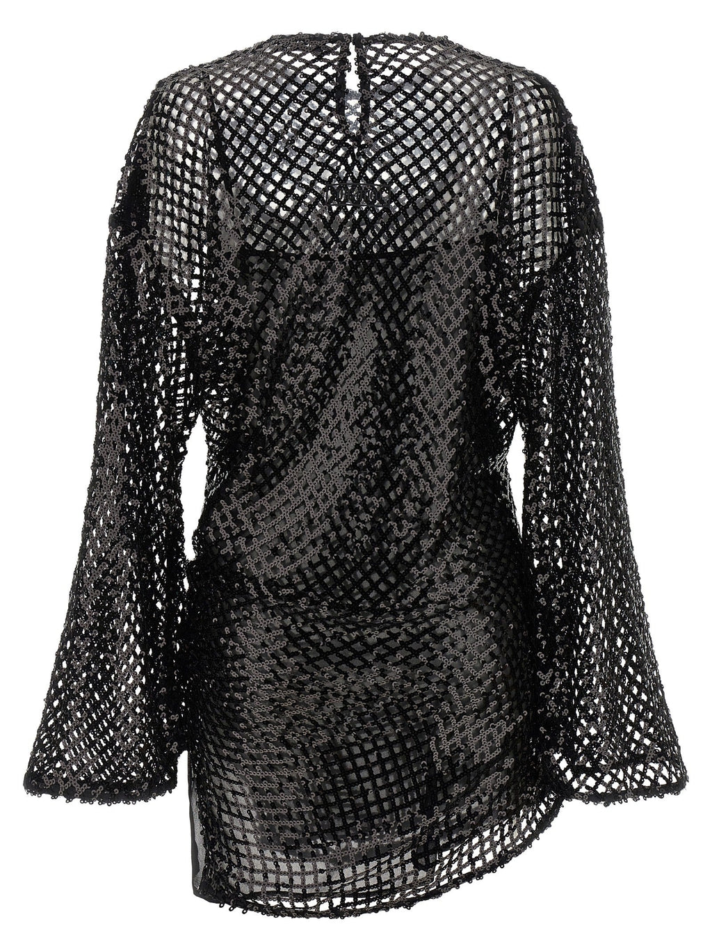 The Attico Women Sequin Mesh Dress