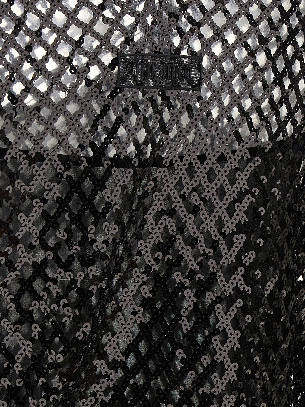 The Attico Women Sequin Mesh Dress