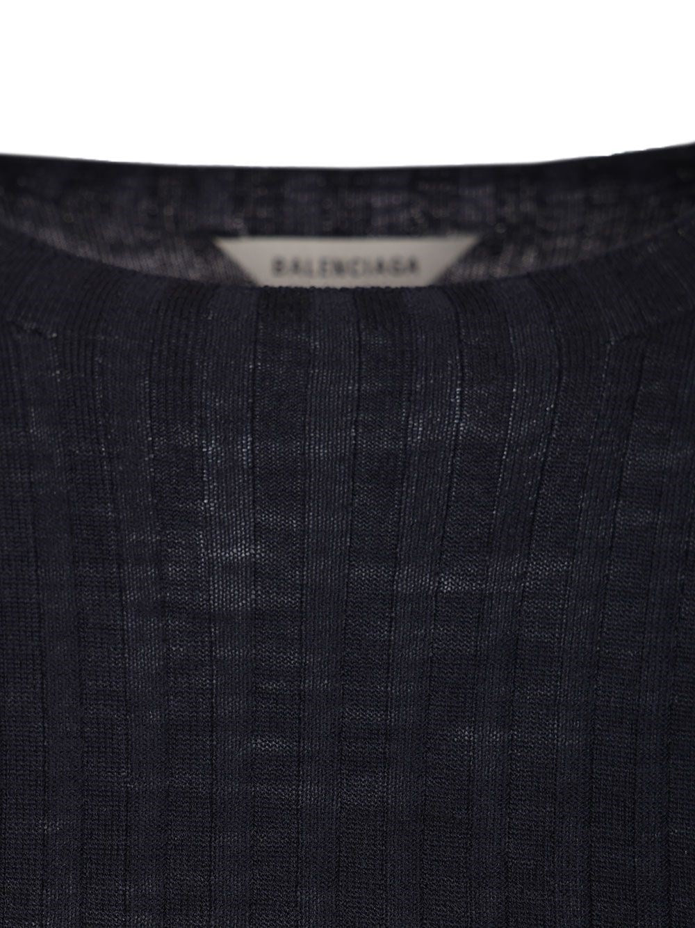 Balenciaga Women Ribbed Knit Sweater