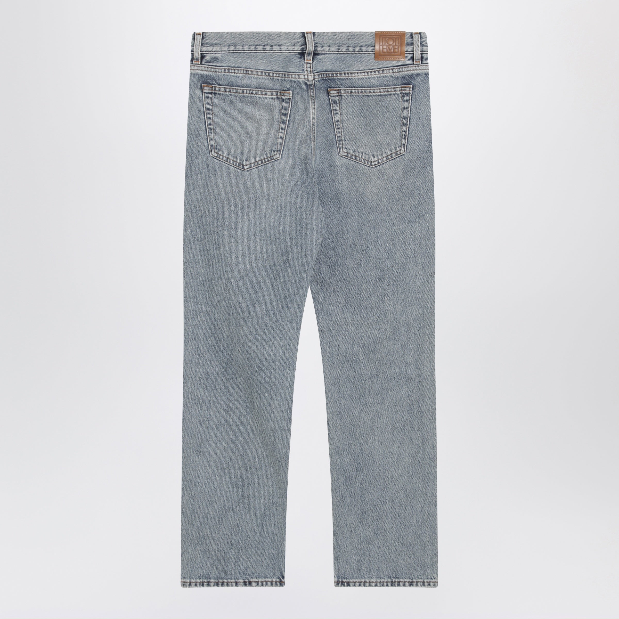 Toteme Washed-Effect Jeans In Organic Denim Women