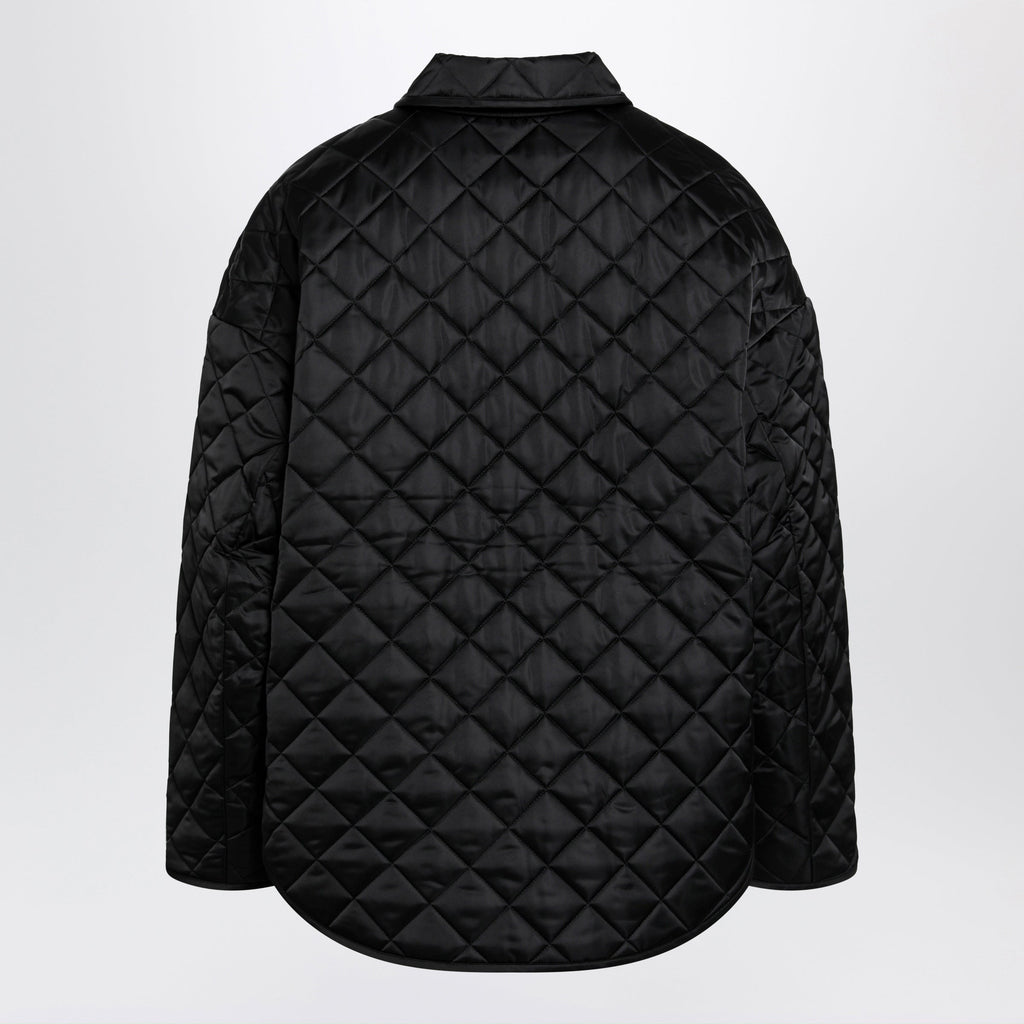 Toteme Black Quilted Jacket Women