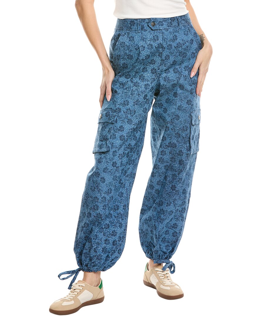 Cinq à Sept Denim Floral Zola Pant
