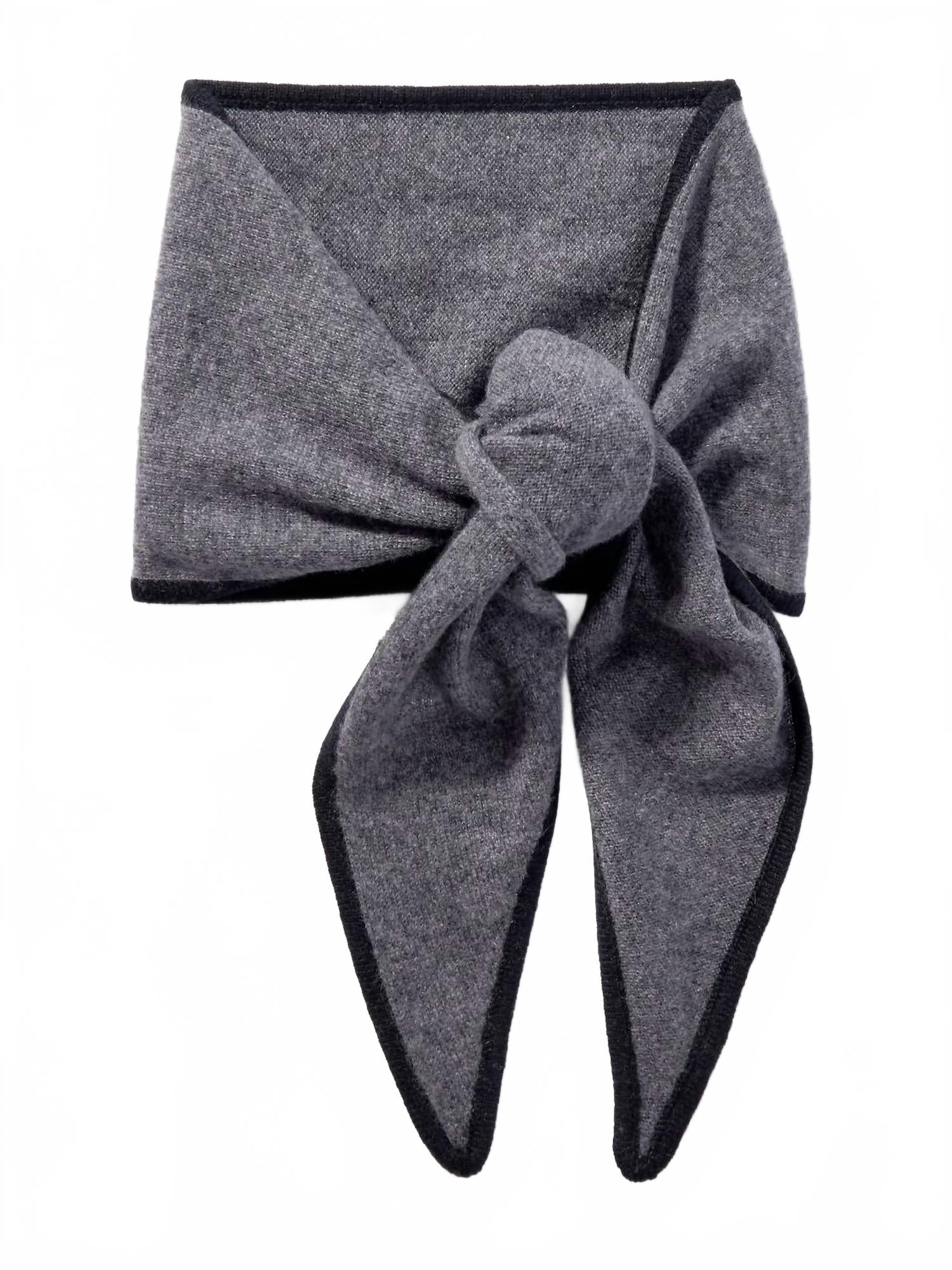 Women's Chelsea Scarf In Graphite Black