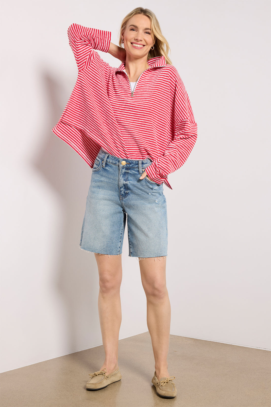 Women's Besos Quarter Zip Top