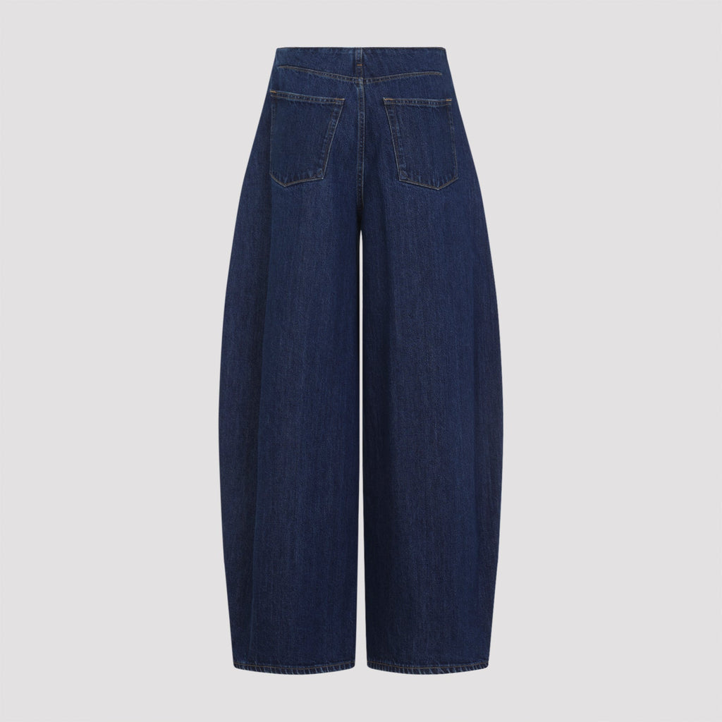 Jil Sander Wide Leg Denim Pants Women