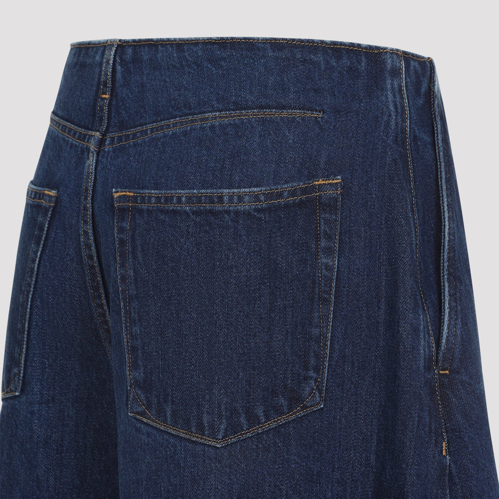 Jil Sander Wide Leg Denim Pants Women