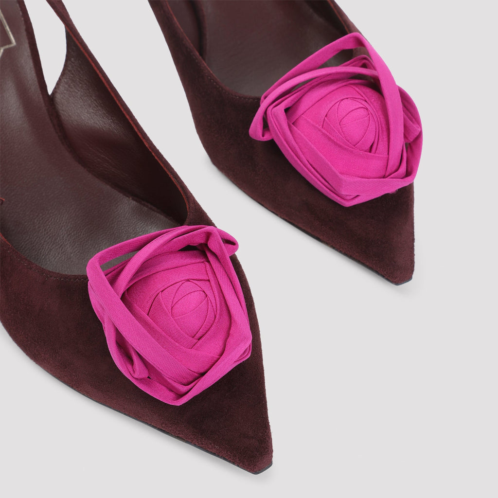 Roger Vivier Suede Slingback Women