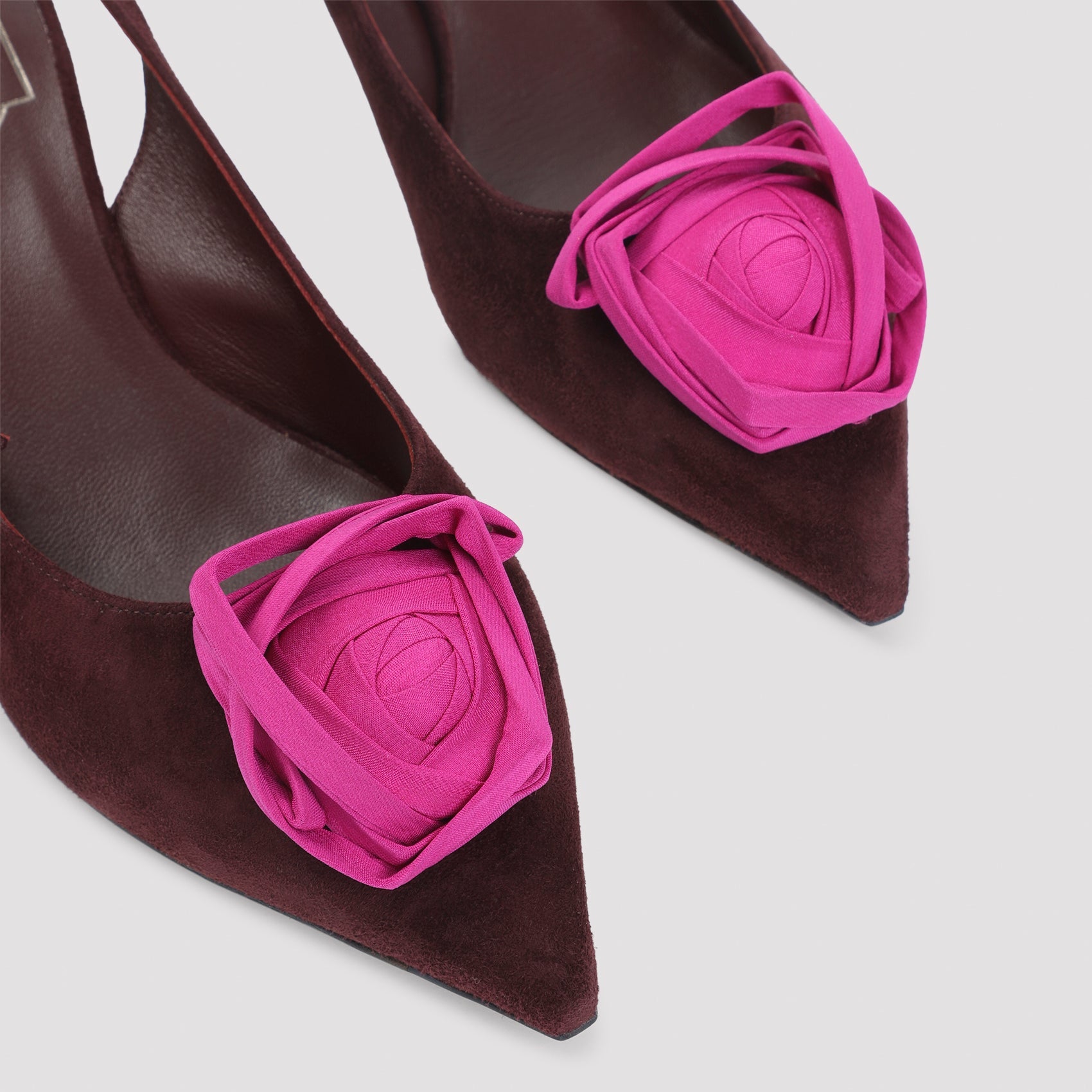 Roger Vivier Suede Slingback Women