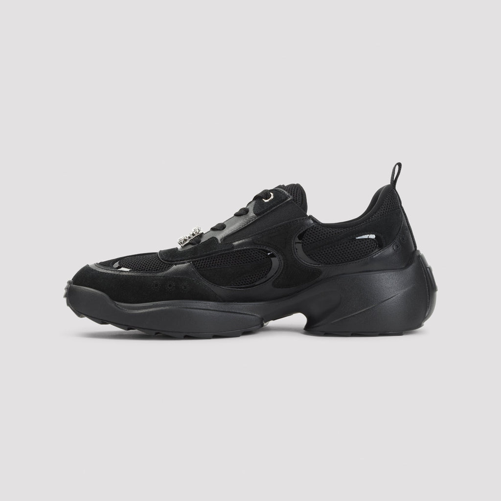 Roger Vivier Run Mini Strass Lace-Up Women