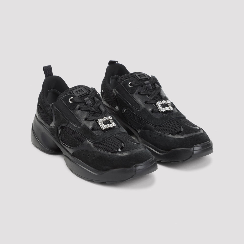 Roger Vivier Run Mini Strass Lace-Up Women