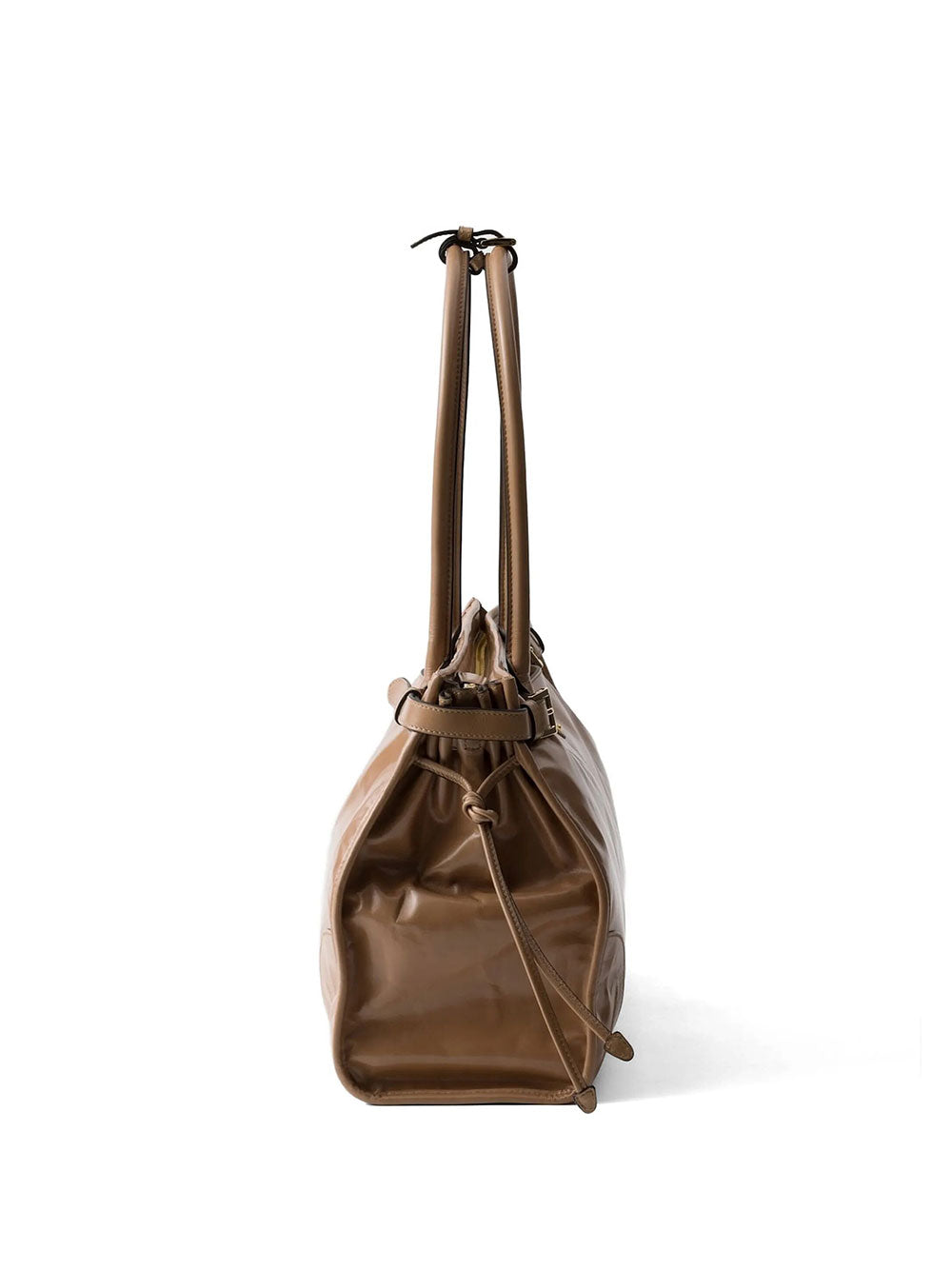 Prada Women Borsa A Mano Large In Pelle