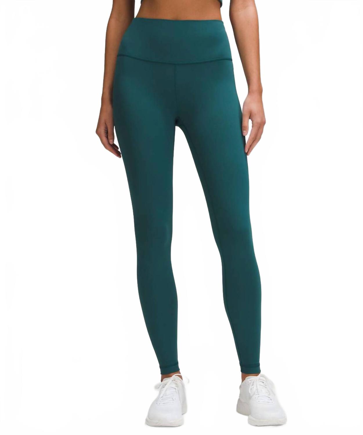 Wunder Train High Rise Tight 28 Leggings In Storm Teal