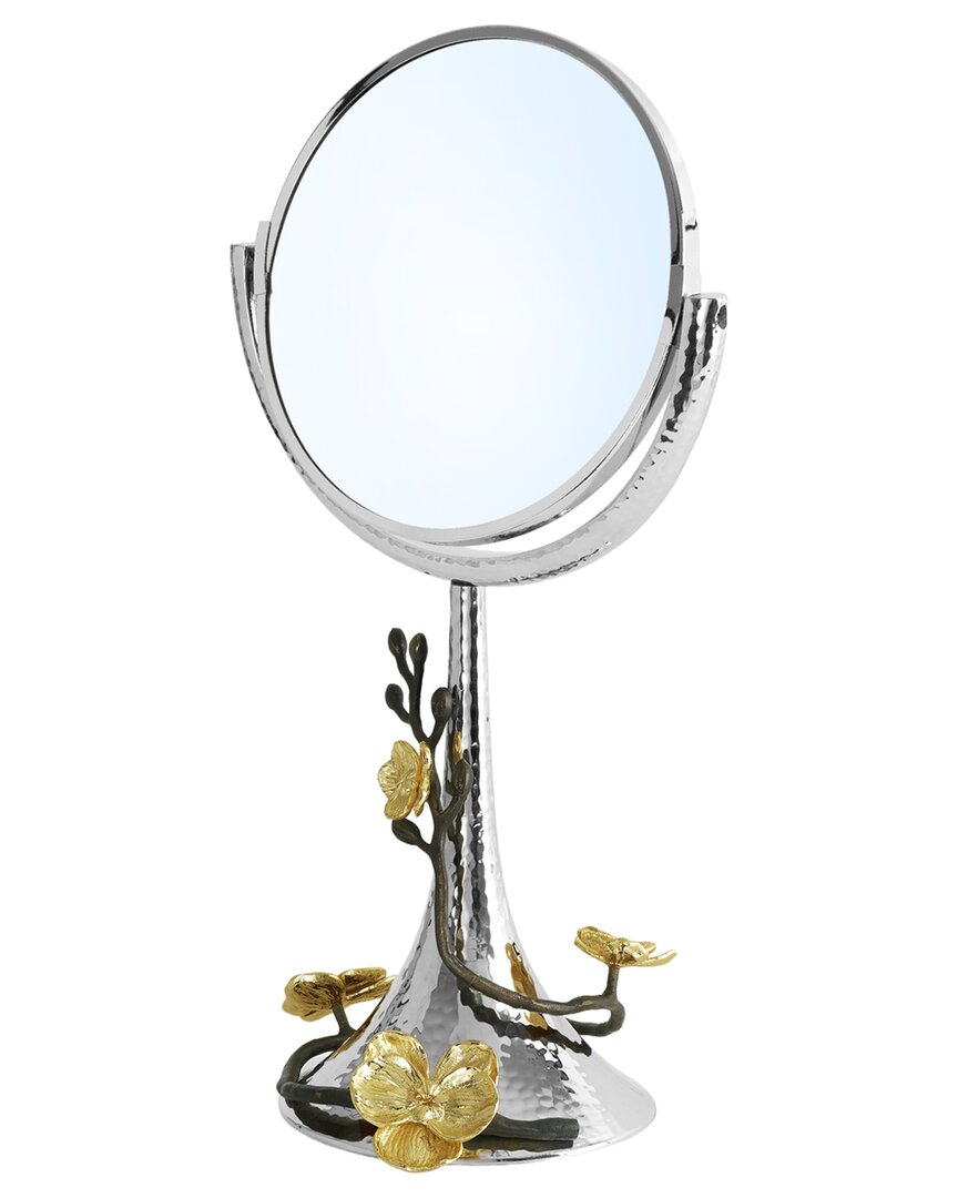 Michael Aram Gold Orchid Mirror