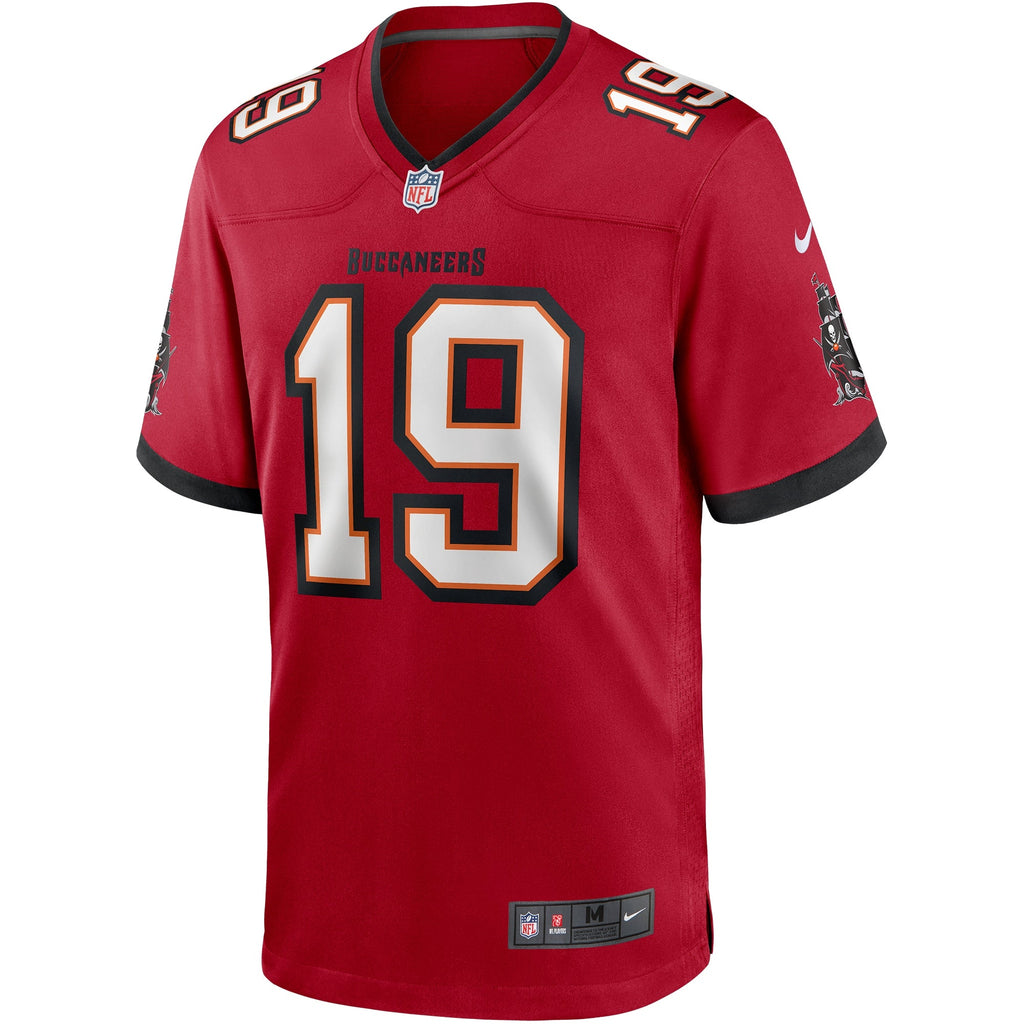 Tampa Bay Buccaneers Keyshawn Johnson Red Game Retired Player Jersey