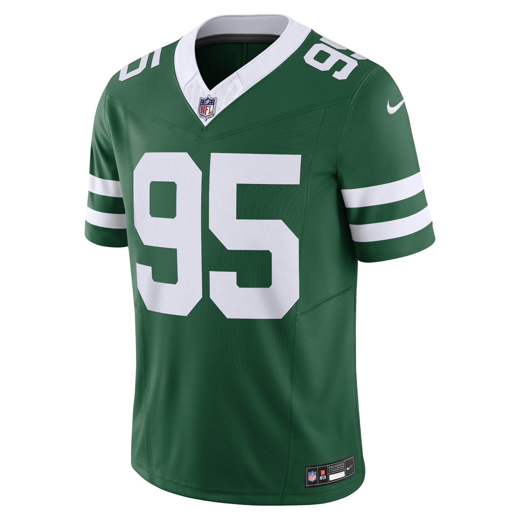 New York Jets Quinnen Williams Legacy Green Vapor F.U.S.E. Limited Jersey