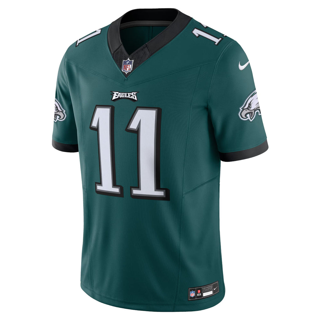 Philadelphia Eagles A.J. Brown Green Vapor F.U.S.E. Limited Jersey