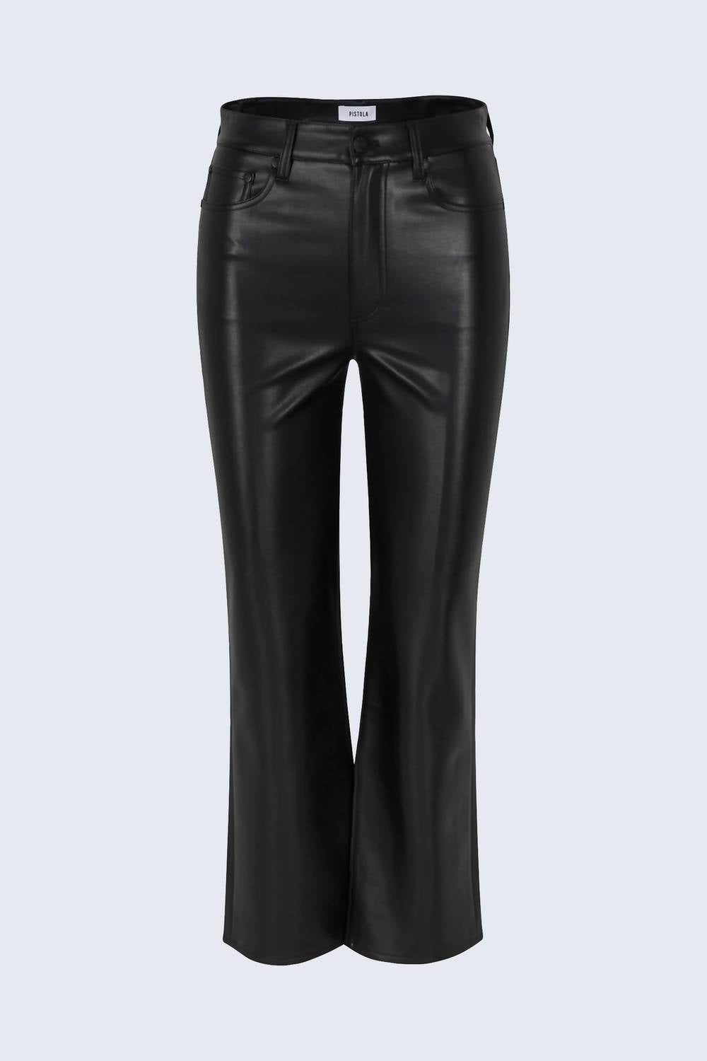 Alley High Rise Vintage Ankle Bootcut Jeans In Oynx