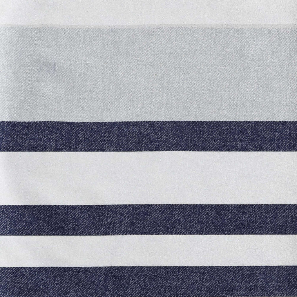 Nautica Palm Coast Stripe Blue Queen Comforter Set