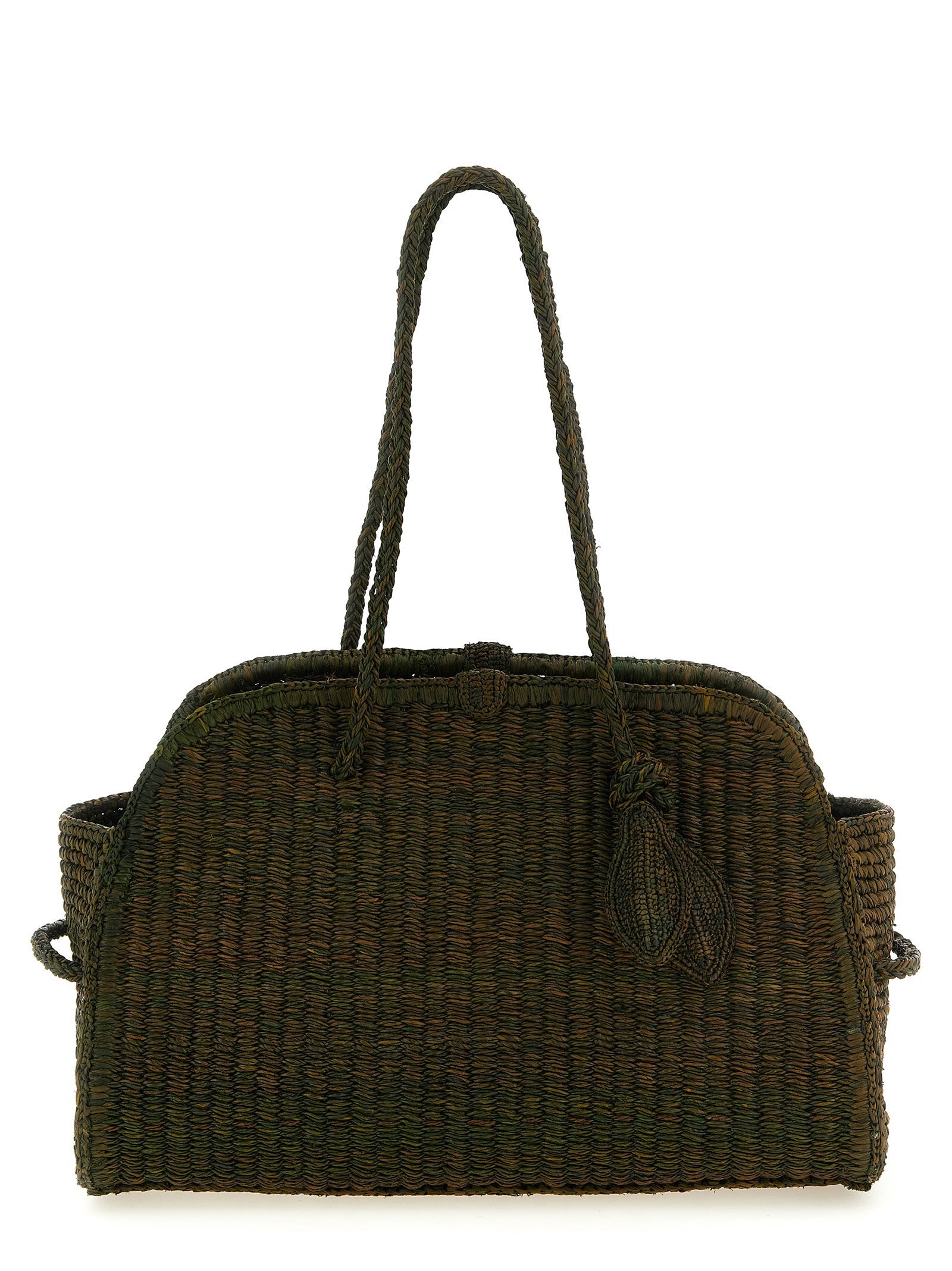Jacquemus Women 'Le Turismo Raphia' Shopping Bag