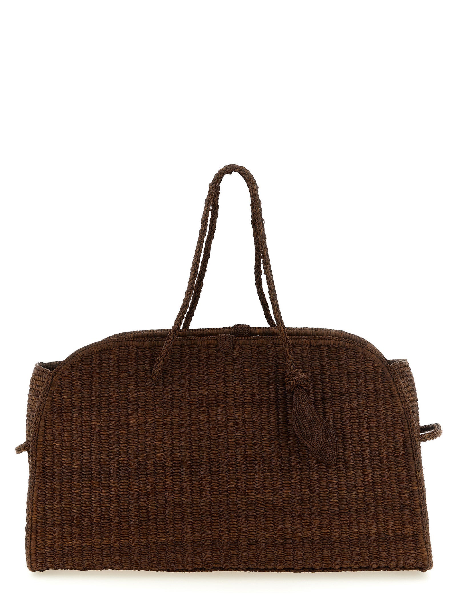 Jacquemus Women 'Le Grand Turismo Raphia' Shopping Bag