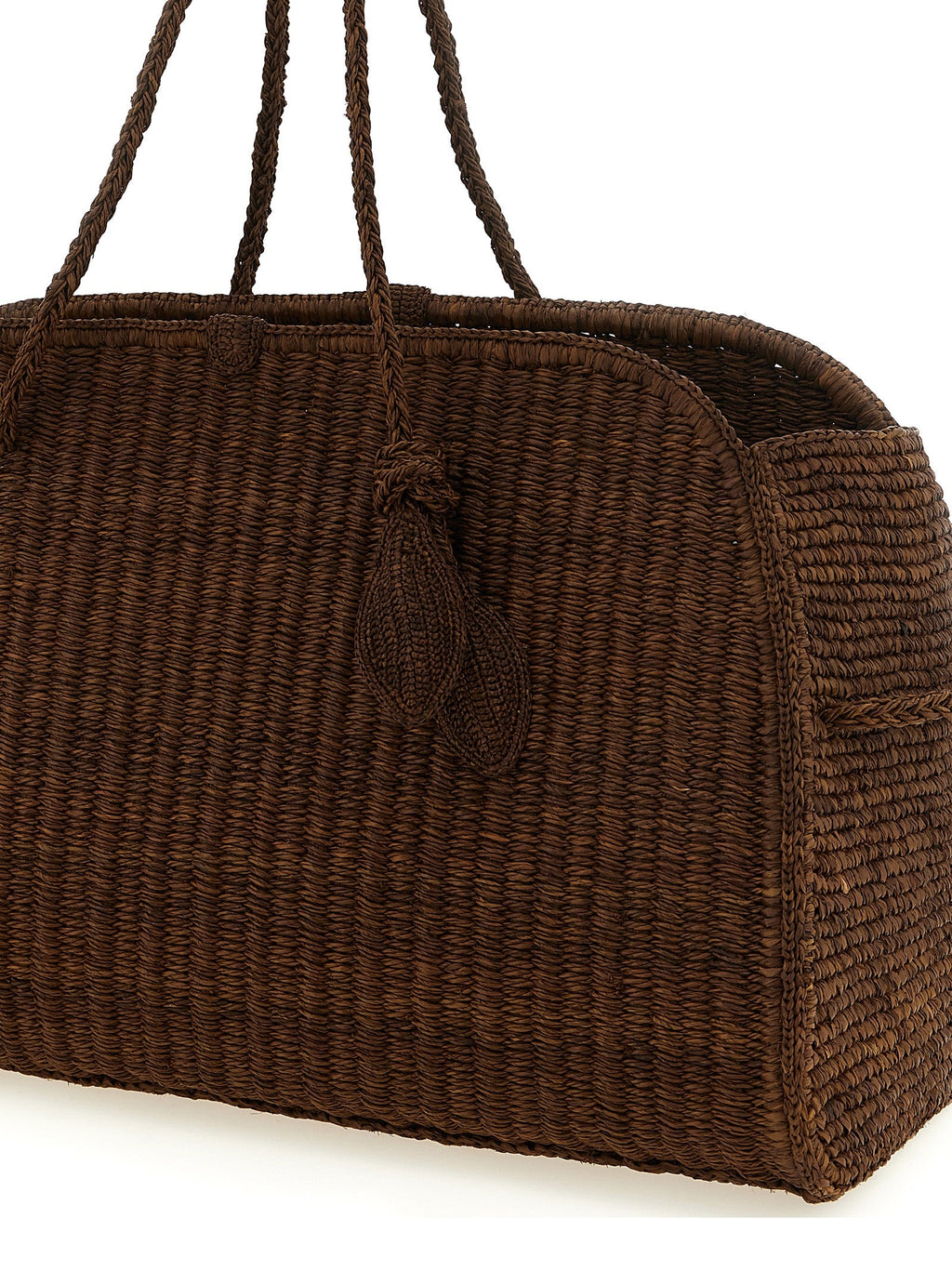 Jacquemus Women 'Le Grand Turismo Raphia' Shopping Bag