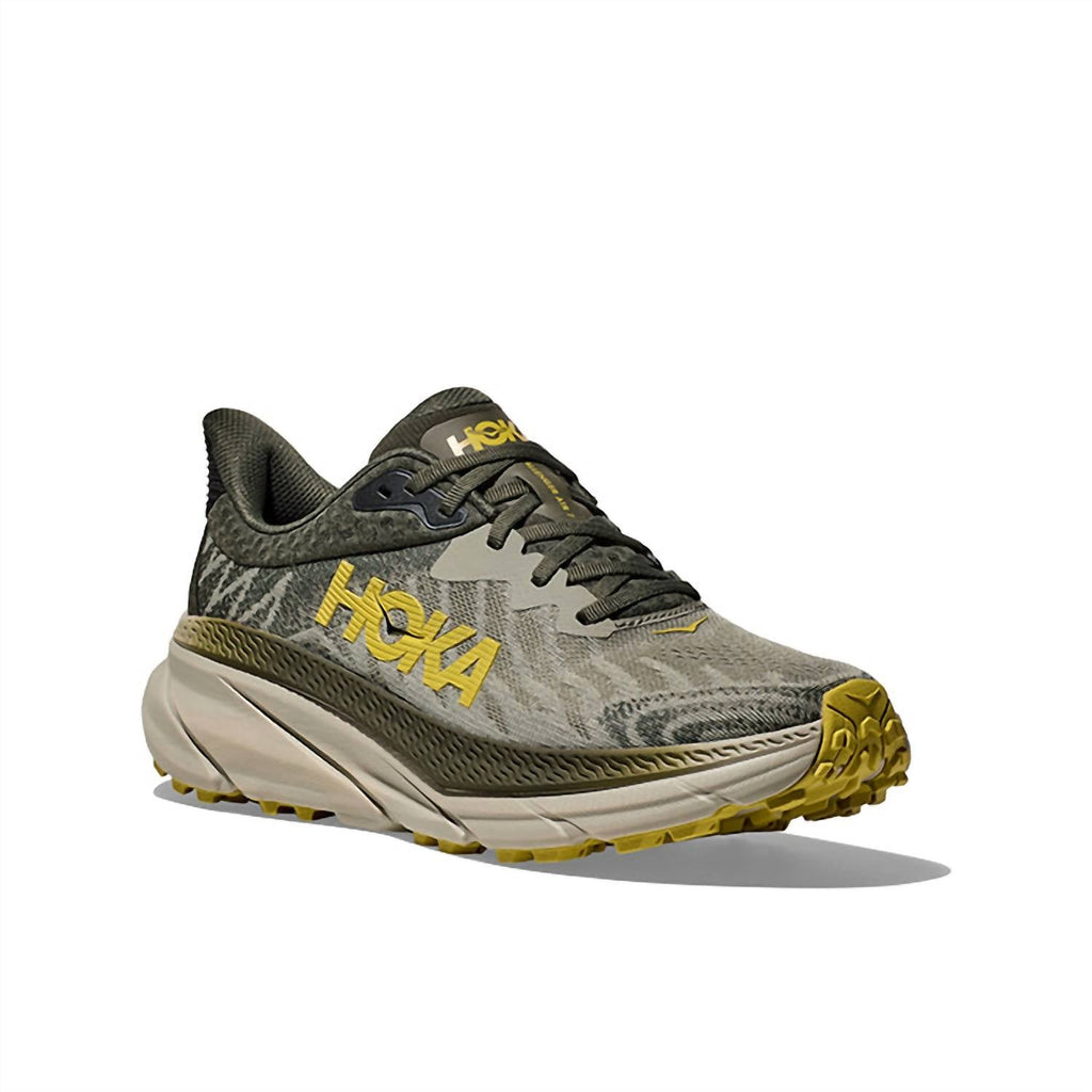 Men's Challenger Atr 7 Trail Shoes In Olive Haze Forest Cover