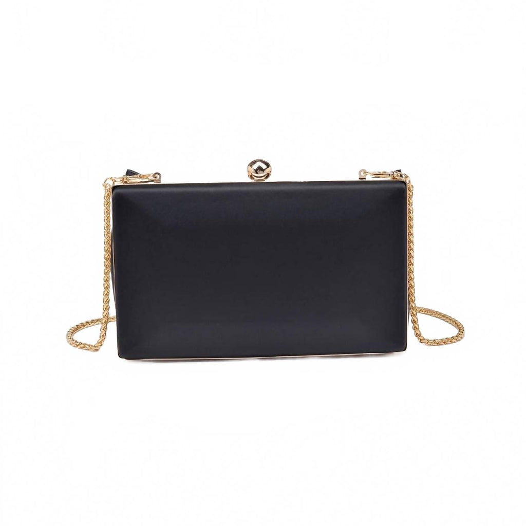 Women's Belle Bow Evening Bag In Black
