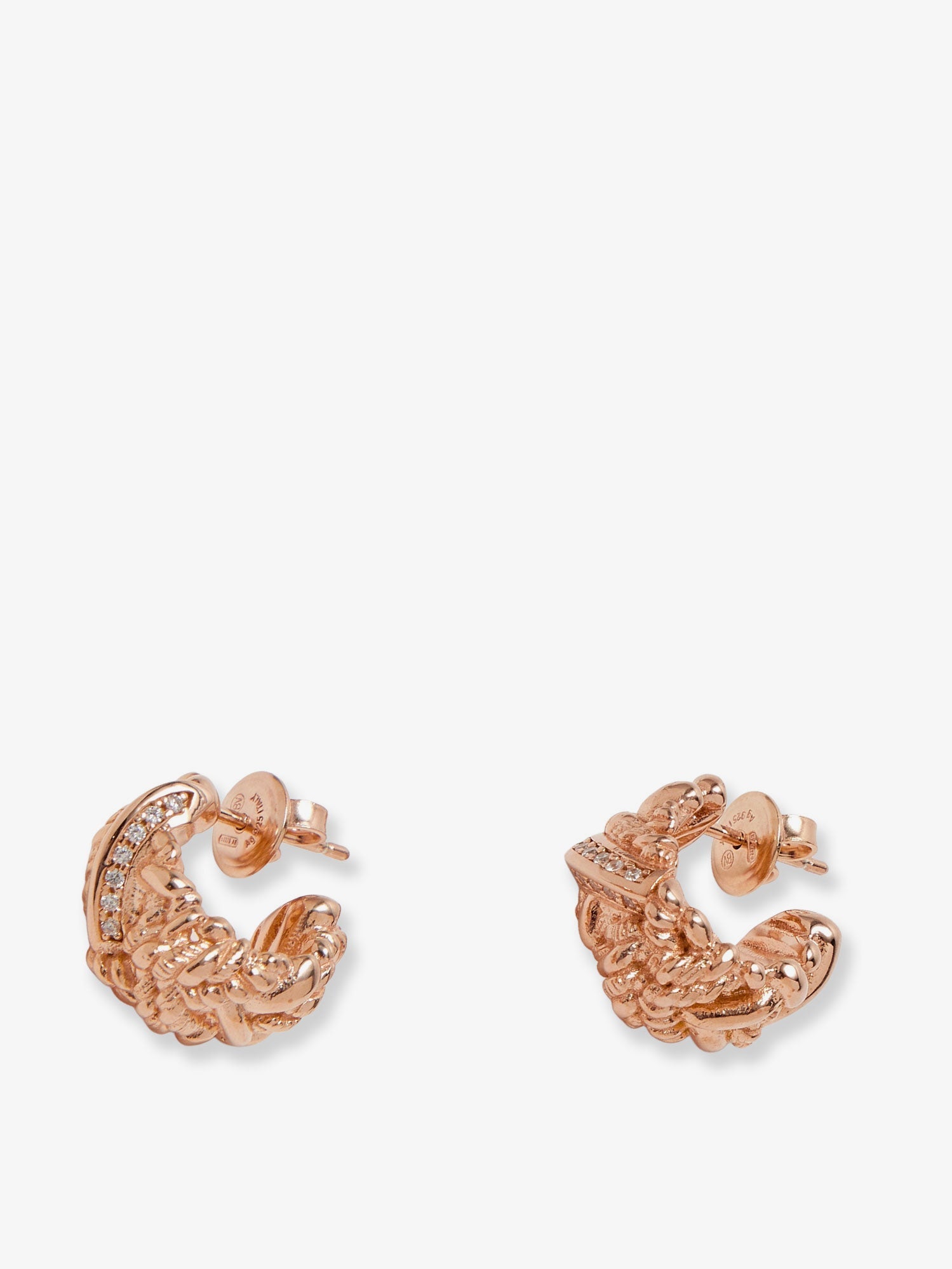Bottega Veneta Women Brass Earrings With Gold Finishes