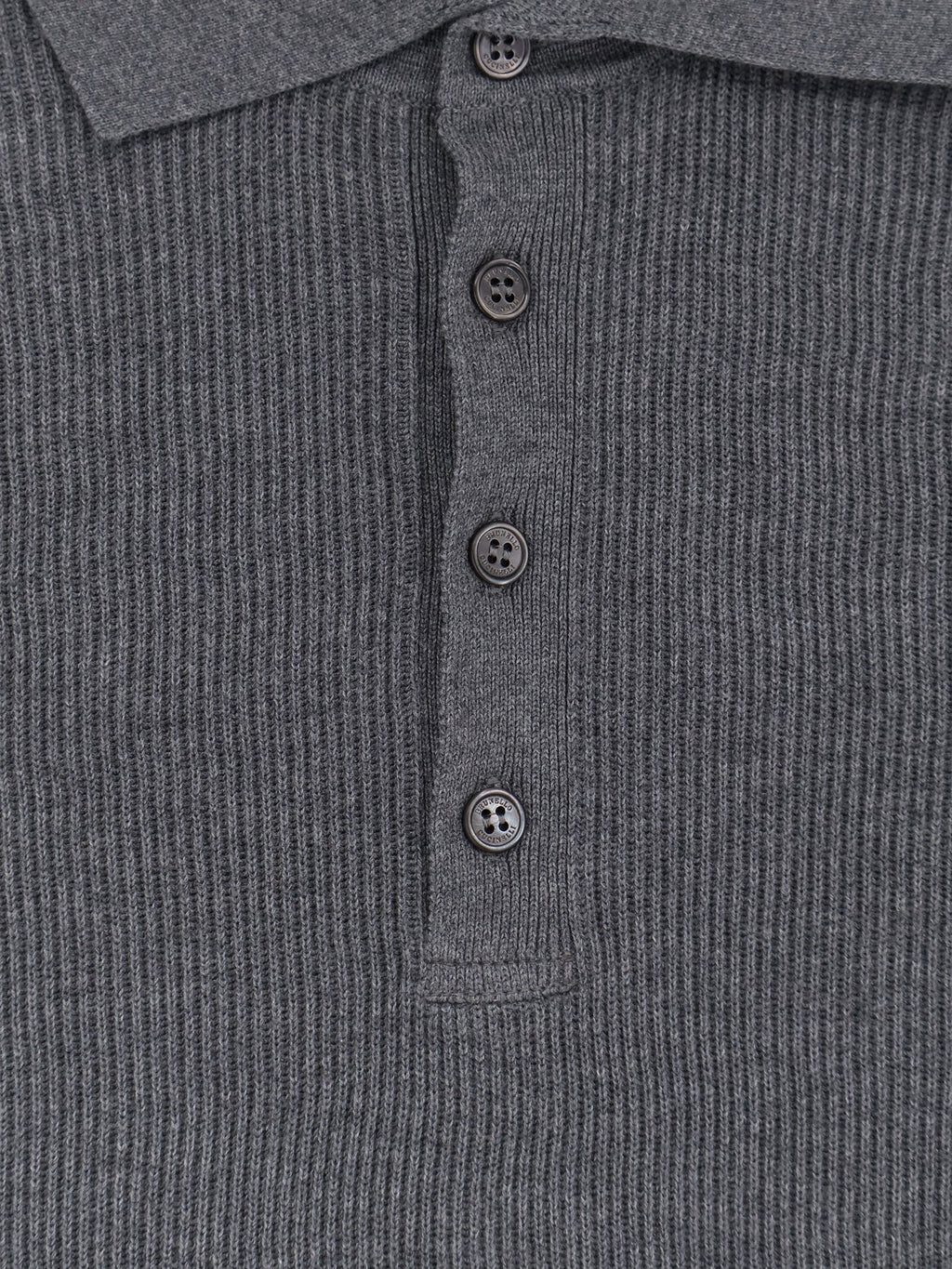 Brunello Cucinelli Men Cotton Polo Shirt