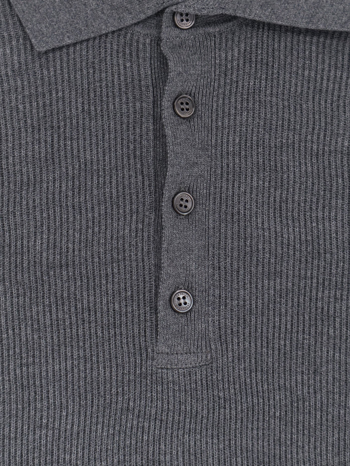 Brunello Cucinelli Men Cotton Polo Shirt