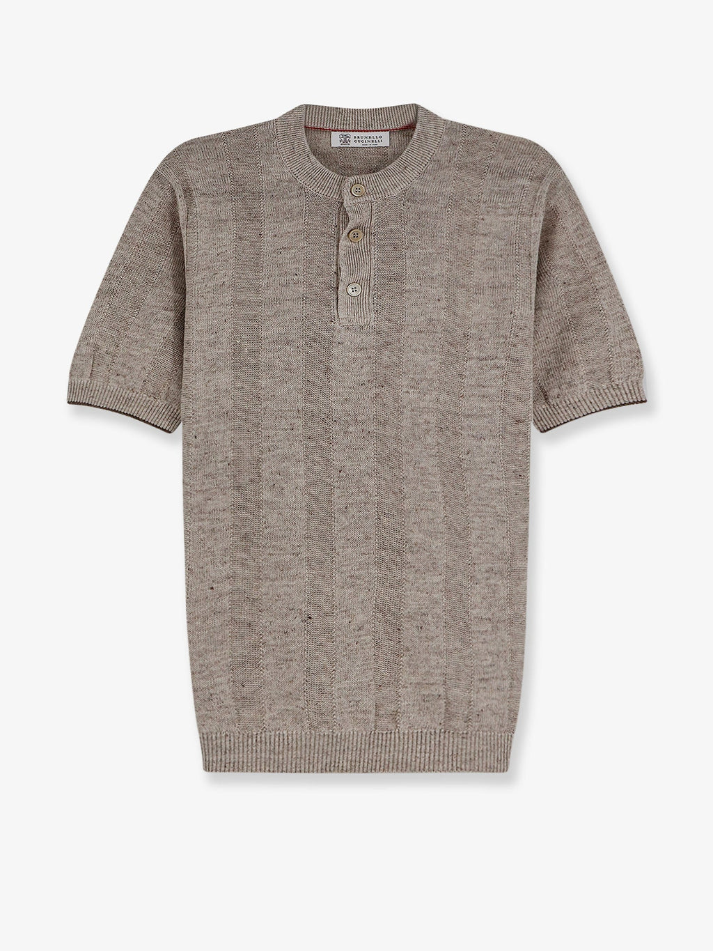 Brunello Cucinelli Men Linen And Cotton Blend Sweater