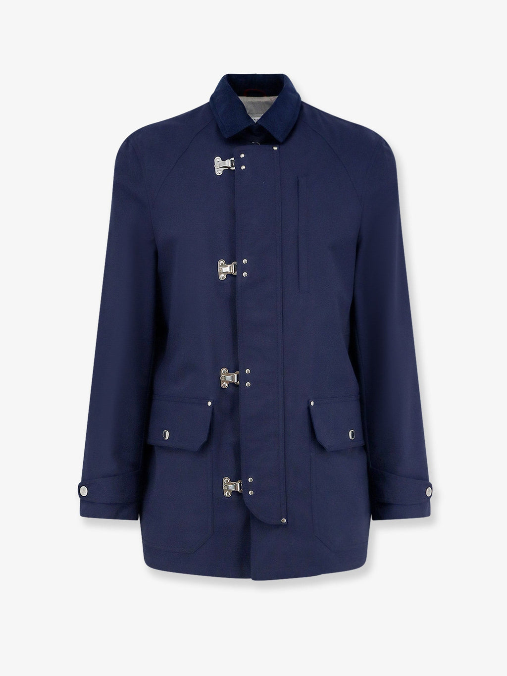 Brunello Cucinelli Men Water-Resistant Jacket With Hooks