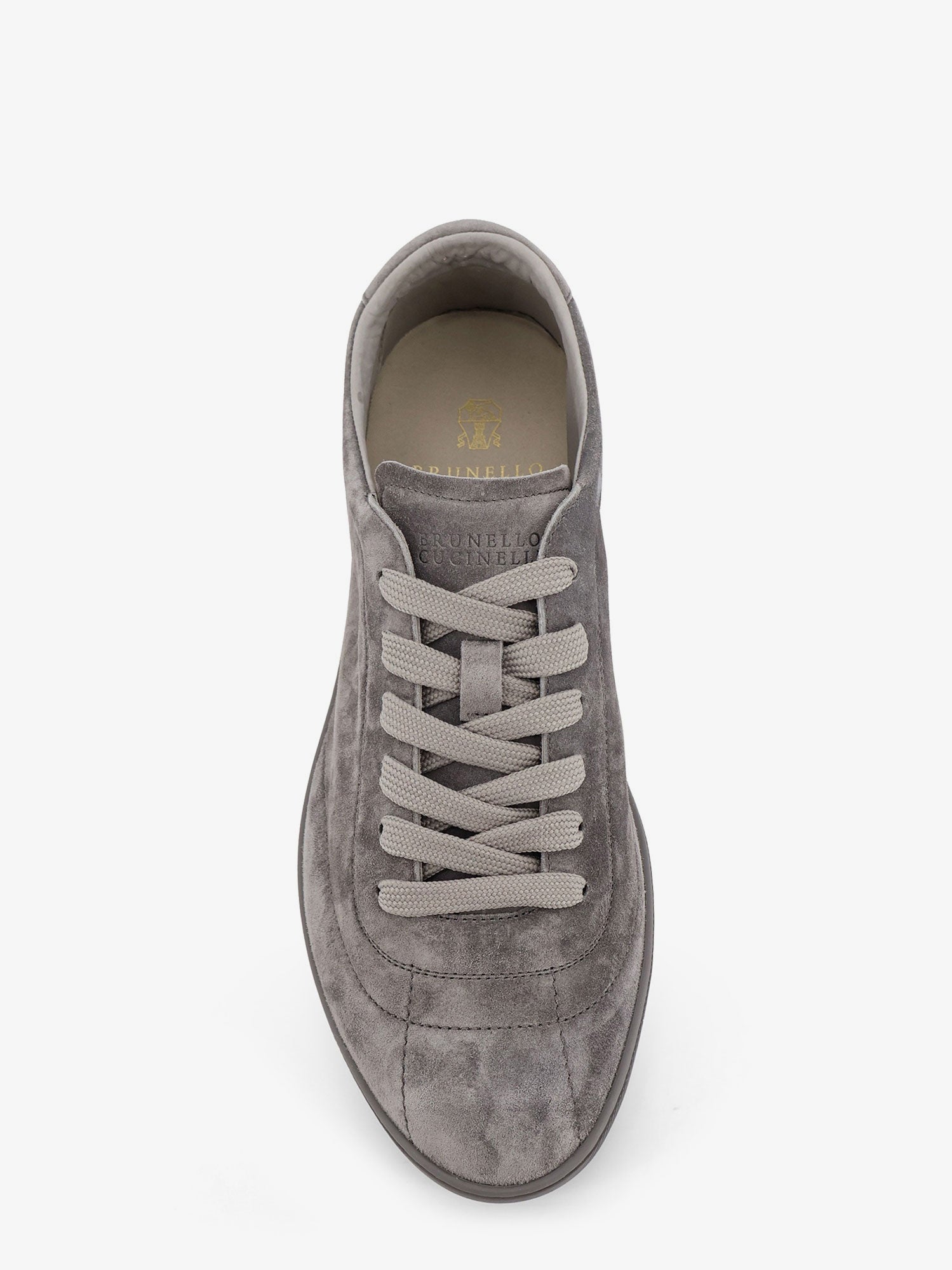 Brunello Cucinelli Men Suede Sneakers