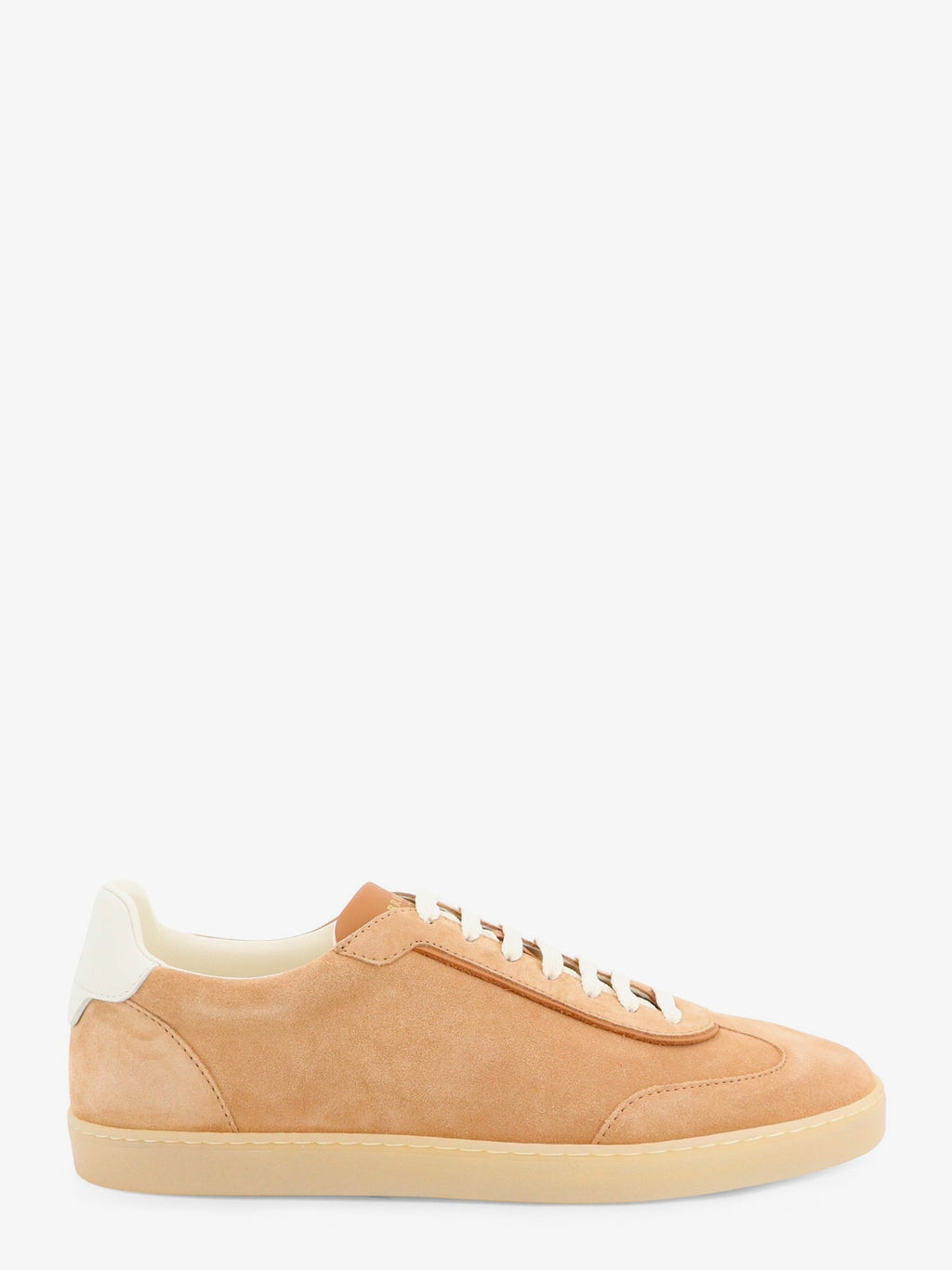 Brunello Cucinelli Men Suede And Leather Sneakers