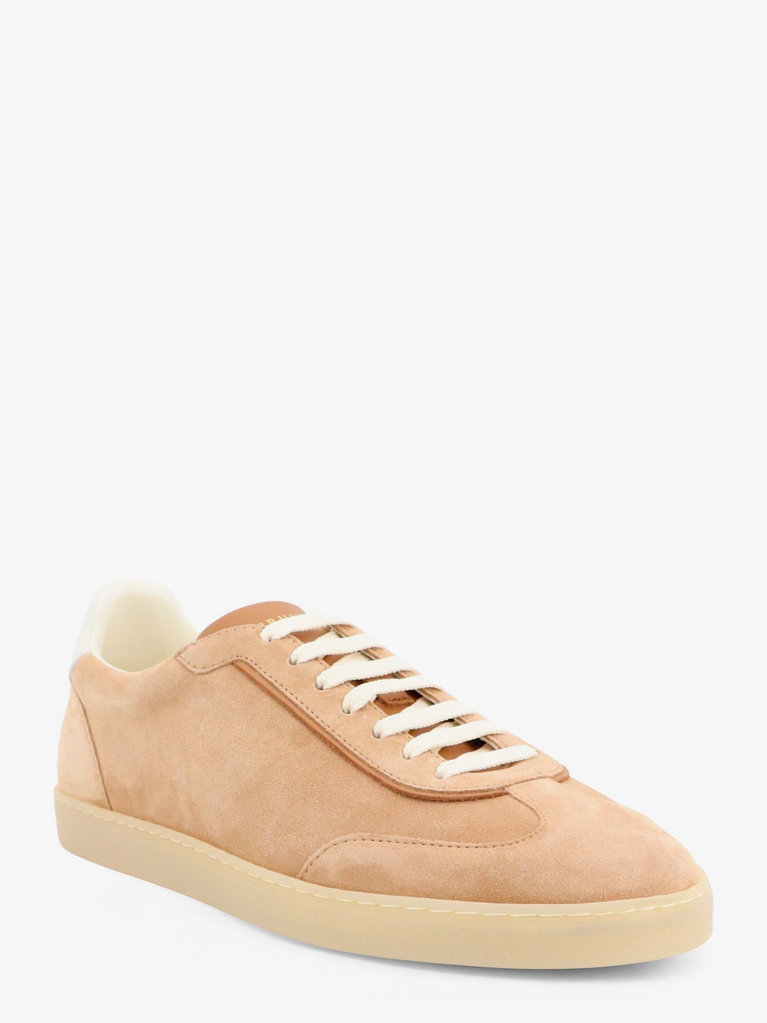 Brunello Cucinelli Men Suede And Leather Sneakers