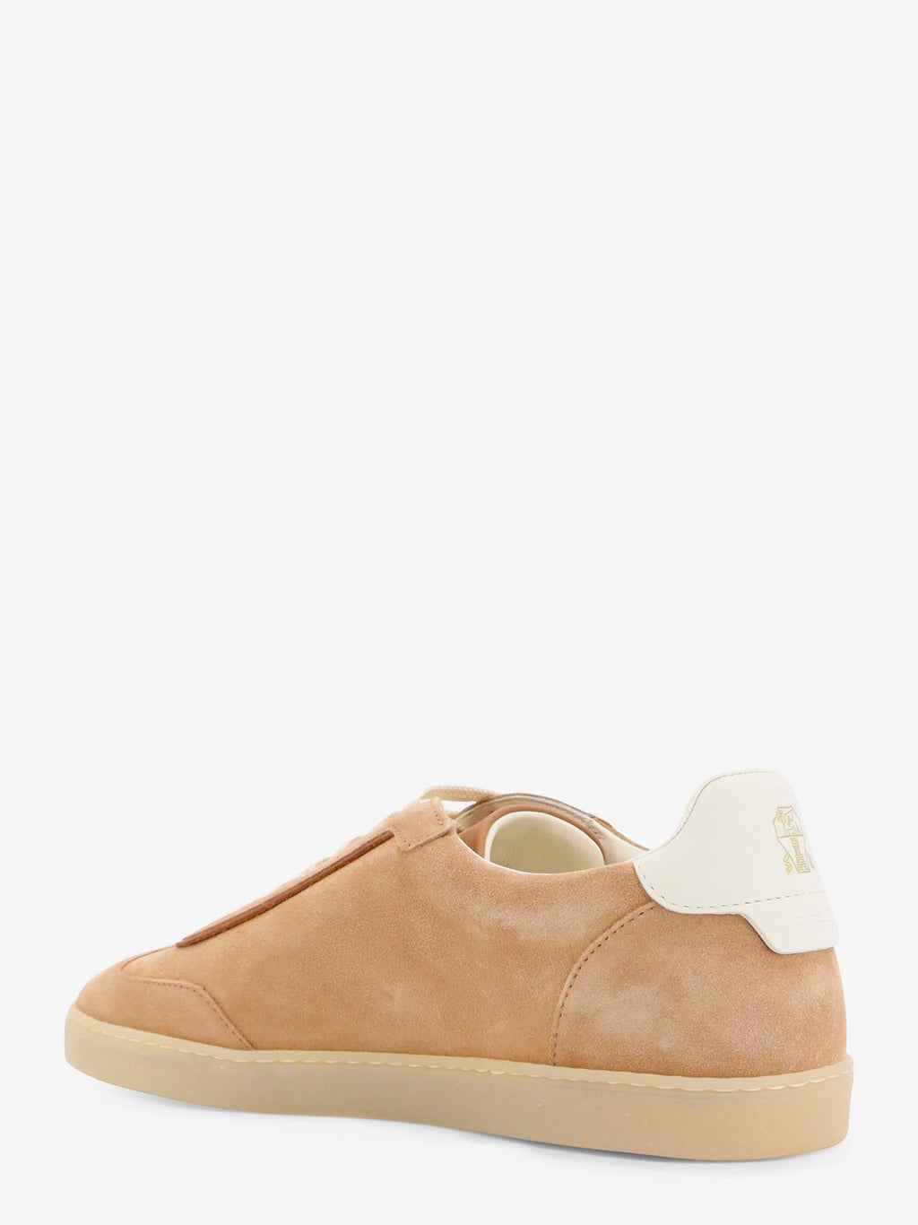 Brunello Cucinelli Men Suede And Leather Sneakers