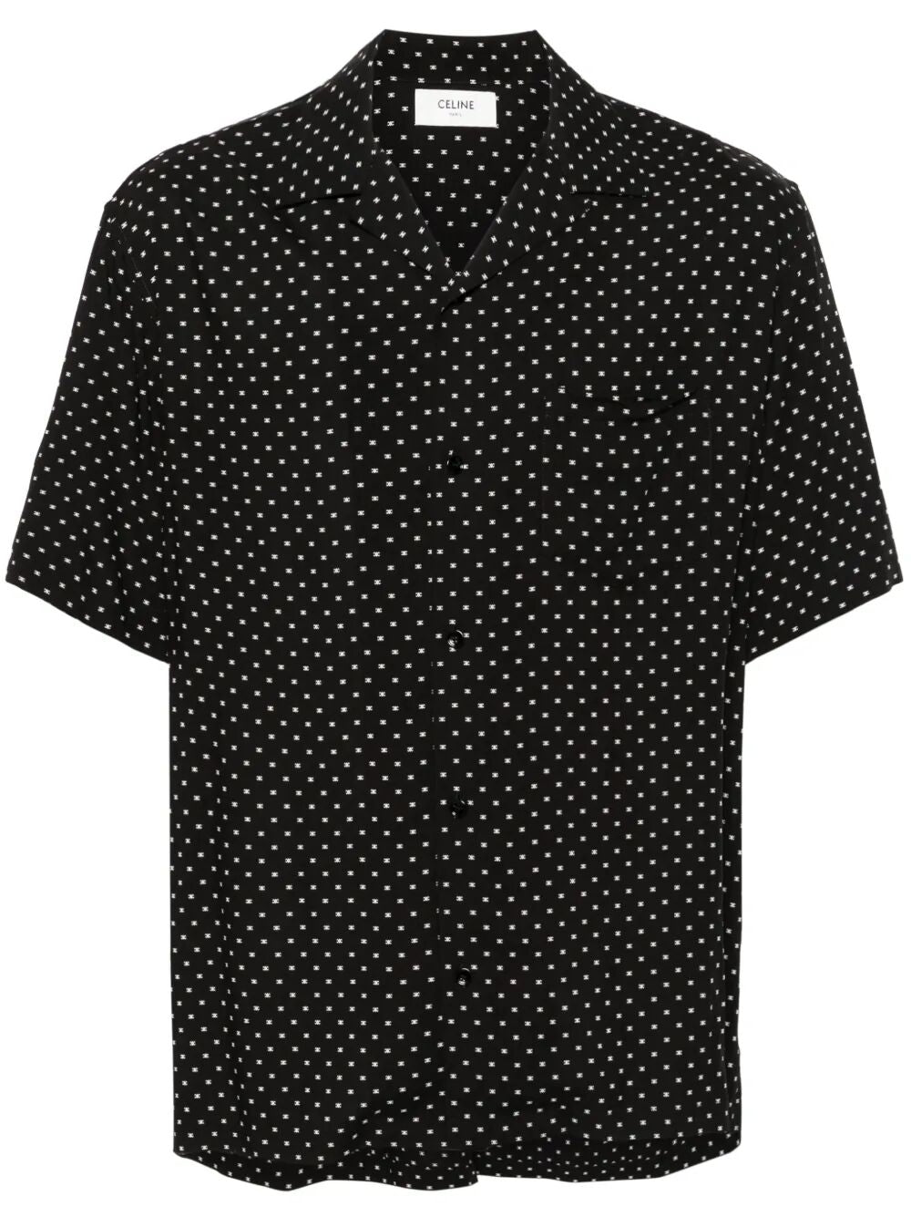 Celine Men Triomphe Viscose Shirt