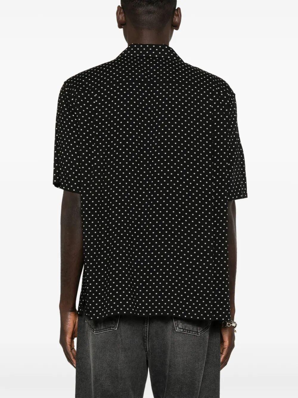 Celine Men Triomphe Viscose Shirt