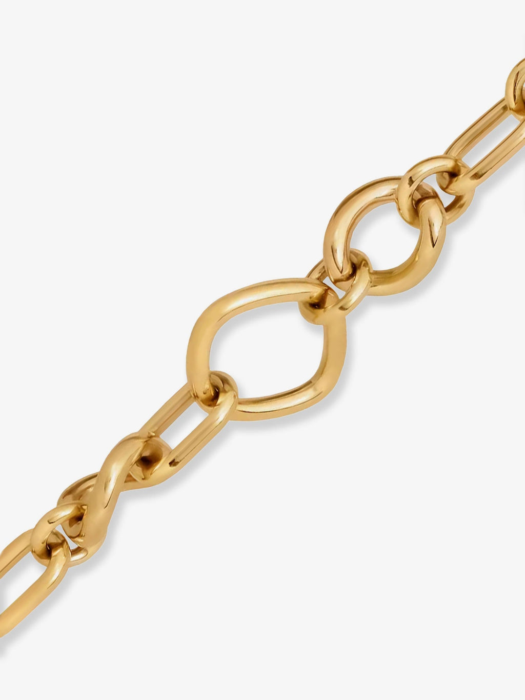 Celine Women Celine Charms Modern Brass Bracelet