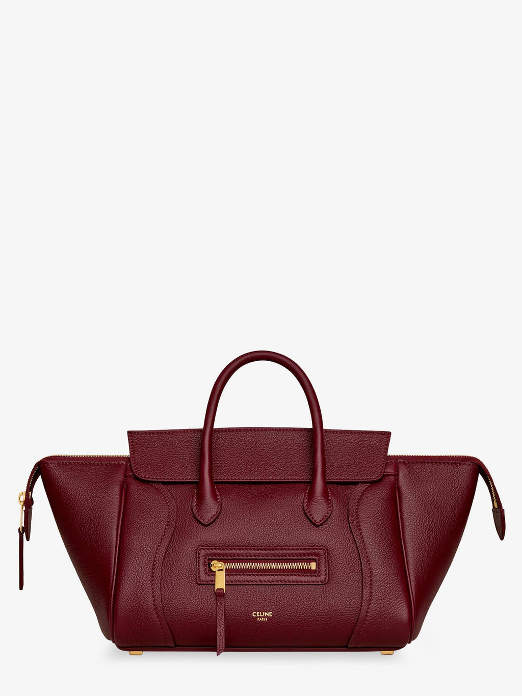 Celine Women Leather Luggage Shoulder Bag
