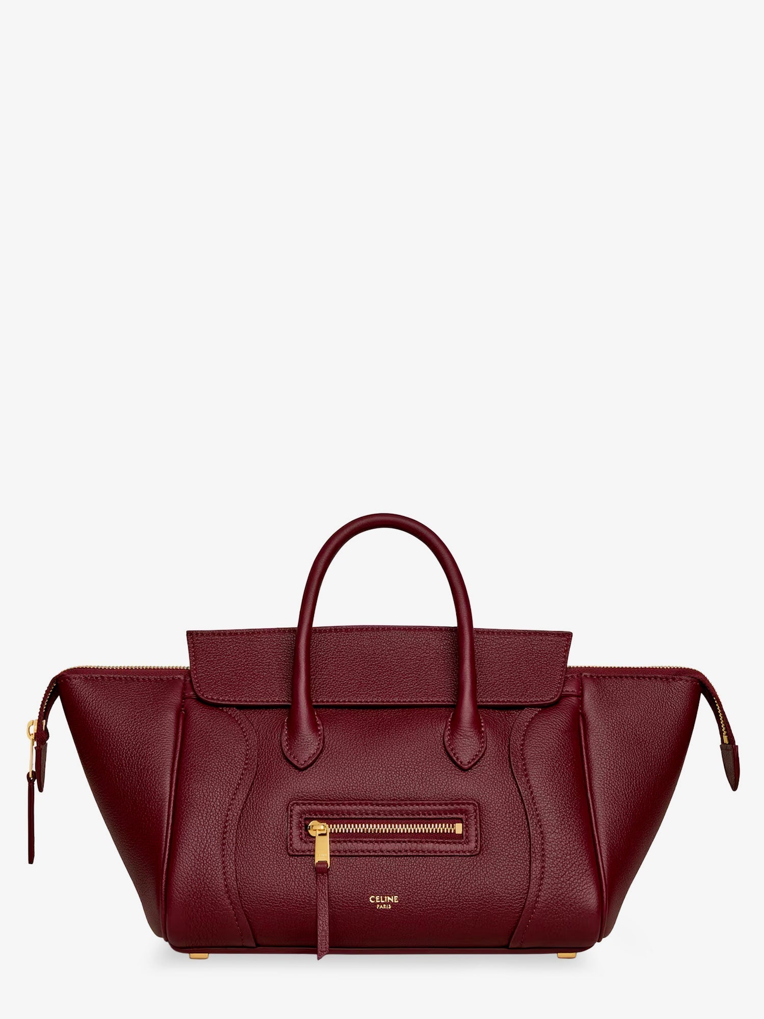 Celine Women Leather Luggage Shoulder Bag