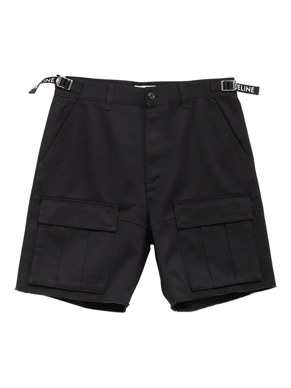 Celine Men Cargo Cotton Bermuda Shorts