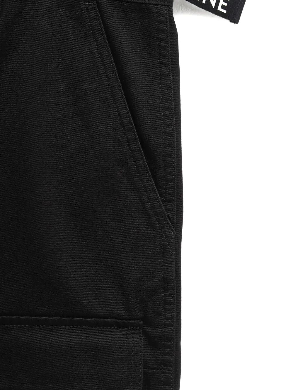 Celine Men Cargo Cotton Bermuda Shorts